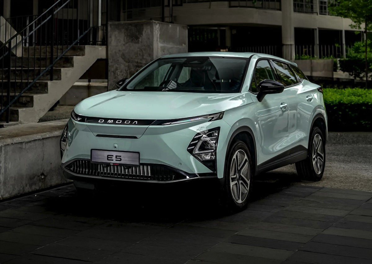 Design extérieur OMODA E5